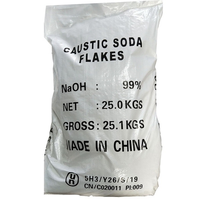 Witte Vlokken Bijtende Soda, NaOH van het Hydroxydeparels van het Hoge Zuiverheids99% Natrium