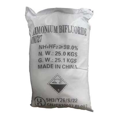 Ammoniumbifluoride gebruikt voor metaalproductie, Nh4HF2 voor behandeling van stoffen 1341-49-7
