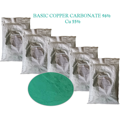 96%min Basis kopercarbonaat Cu 55% CAS NO 12069-69-1 gebruikt als meststof, katalysator