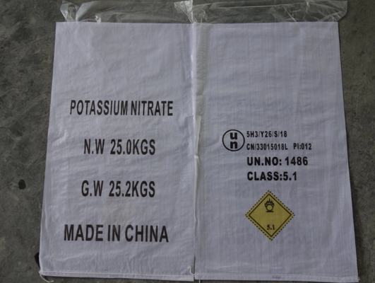Hoge zuiverheid Kaliumnitraat KNO3 CAS NO 14797-55-8 / 7757-79-1 Onoplosbaar in water≤0,06%