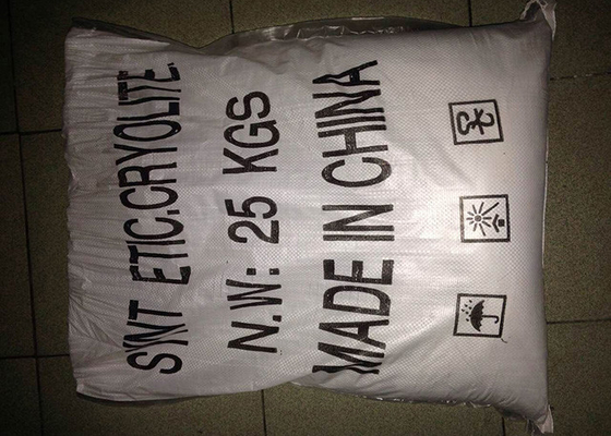 Het Aluminiumfluoride van het kryolietnatrium voor Chemische Hulpagent CAS 13775 53 6